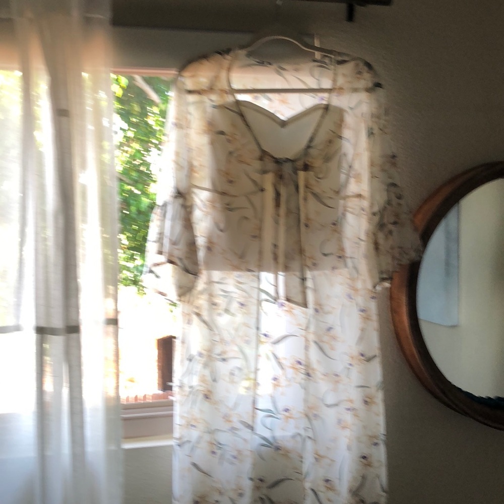 Sheer kimono